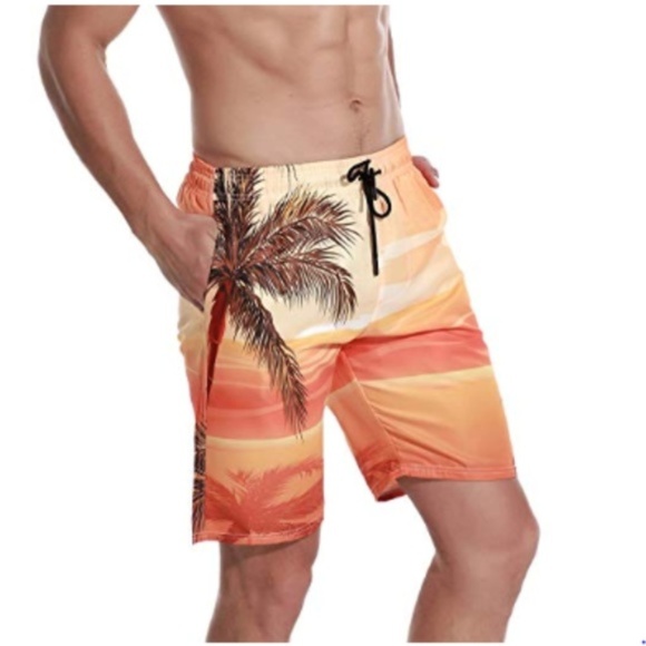 NEW!! Men's "Beach Day" Swim Shorts - Picture 1 of 7